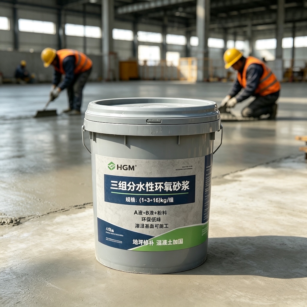 柳南三组份水性环氧砂浆